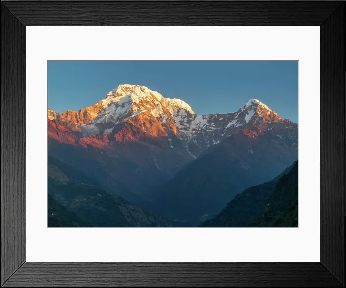 Framed Print : Annapurna South (7, 219m), Nepal, Asia Framed Print : Annapurna South (7, 219m), Nepal, Asia