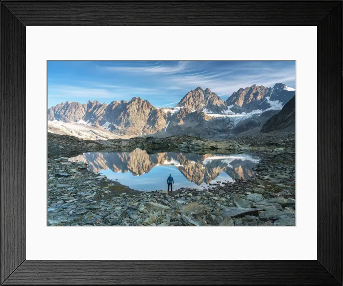 Framed Print : Beautiful landscape in Valmalenco, Valtellina, Sondrio province in Lombardy district, Italy Framed Print : Beautiful landscape in Valmalenco, Valtellina, Sondrio province in Lombardy district, Italy
