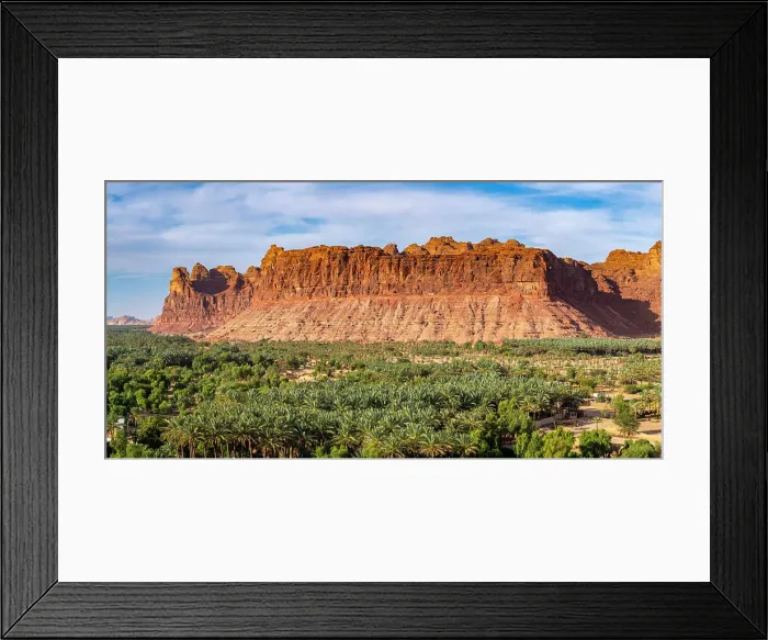 Framed Print : Date palms in the Oasis of Al-Ula, Medina Province, Saudi Arabia Framed Print : Date palms in the Oasis of Al-Ula, Medina Province, Saudi Arabia