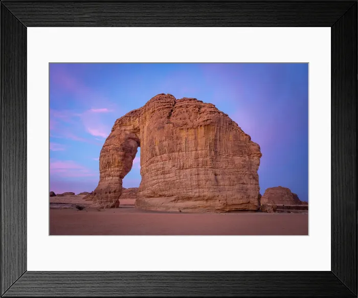 Framed Print : Elephant Rock (Jabal AlFil) near Al-Ula, Medina Province, Saudi Arabia Framed Print : Elephant Rock (Jabal AlFil) near Al-Ula, Medina Province, Saudi Arabia