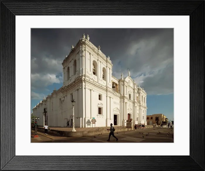 Framed Print : Exterior of Cathedral, Leon, Leon Department, Nicaragua, Central America Framed Print : Exterior of Cathedral, Leon, Leon Department, Nicaragua, Central America