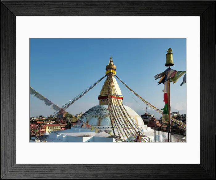 Framed Print : Boudhnath Stupa, Kathmandu, Nepal, Asia Framed Print : Boudhnath Stupa, Kathmandu, Nepal, Asia