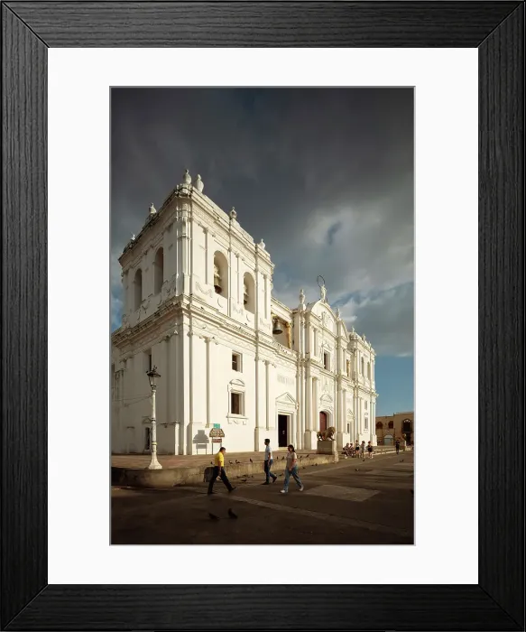 Framed Print : Exterior of Cathedral, Leon, Leon Department, Nicaragua, Central America Framed Print : Exterior of Cathedral, Leon, Leon Department, Nicaragua, Central America