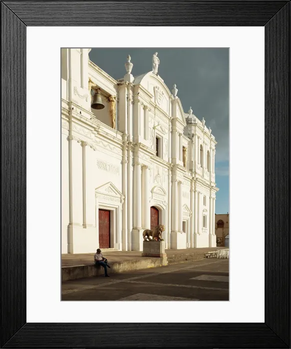 Framed Print : Exterior of Cathedral, Leon, Leon Department, Nicaragua, Central America Framed Print : Exterior of Cathedral, Leon, Leon Department, Nicaragua, Central America