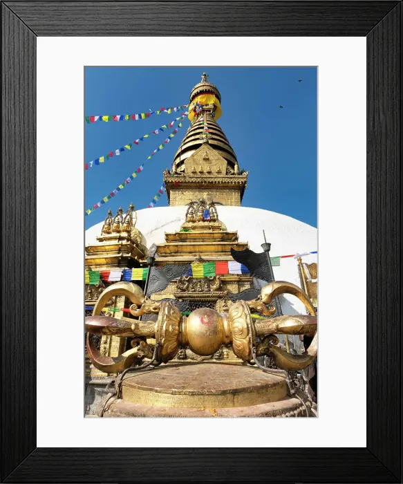 Framed Print : Swoyambhunath Monkey Temple, Kathmandu Valley, Nepal, Asia Framed Print : Swoyambhunath Monkey Temple, Kathmandu Valley, Nepal, Asia