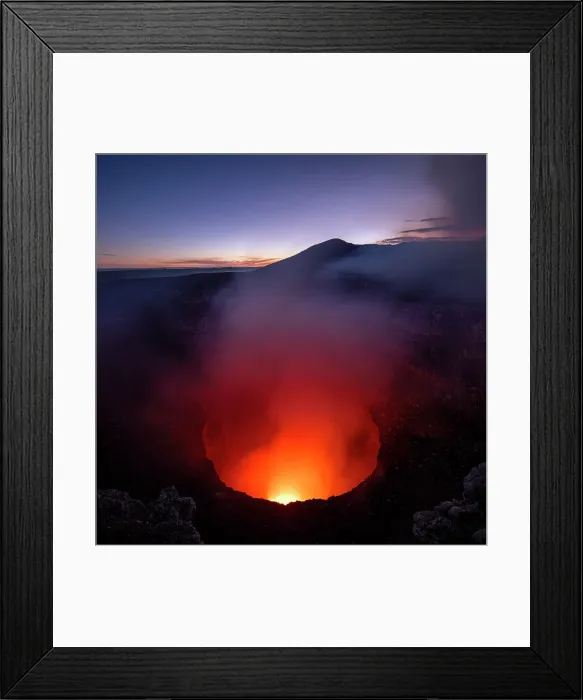 Framed Print : Volcan Masaya, Parque Nacional Volcan Masaya, Meseta Central, Nicaragua Framed Print : Volcan Masaya, Parque Nacional Volcan Masaya, Meseta Central, Nicaragua