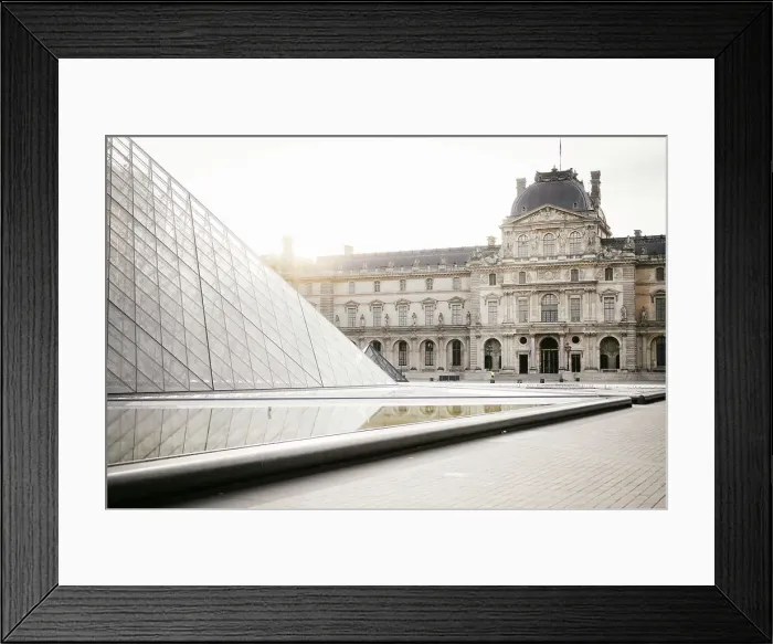 Framed Print : Louvre museum, Paris, Ile de France, France Framed Print : Louvre museum, Paris, Ile de France, France