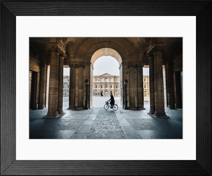 Framed Print : Louvre museum, Paris, Ile de France, France Framed Print : Louvre museum, Paris, Ile de France, France