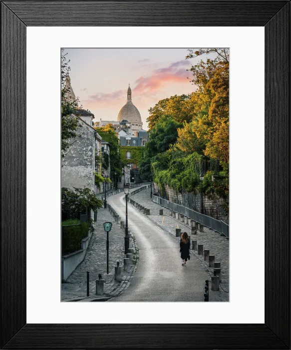 Framed Print : Sacre Couer and Montmartre, Paris, Ile de France, France Framed Print : Sacre Couer and Montmartre, Paris, Ile de France, France
