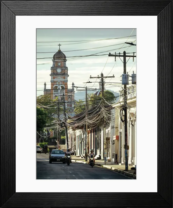 Framed Print : Local architecture, Granada, Nicaragua. Central America Framed Print : Local architecture, Granada, Nicaragua. Central America