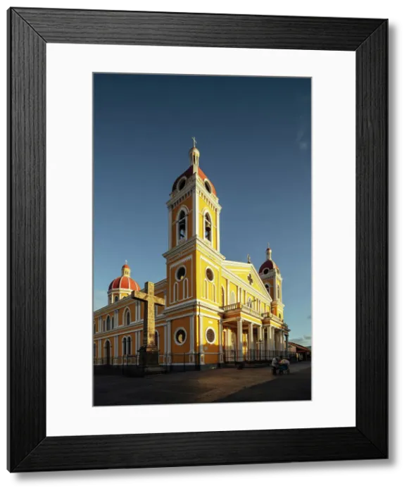 Framed Print : Exterior of Granada Cathedral, Granada, Nicaragua, Central America