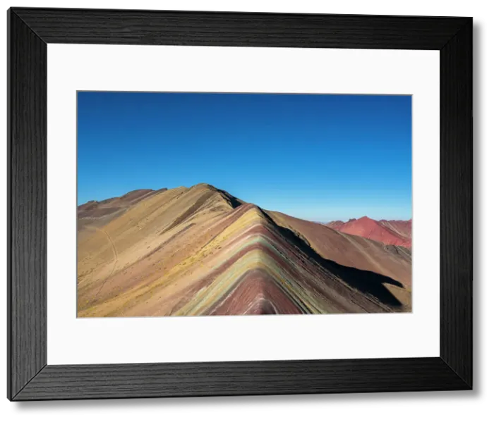 Framed Print : Rainbow Mountain, Pitumarca District, Cusco Region, Peru Framed Print : Rainbow Mountain, Pitumarca District, Cusco Region, Peru