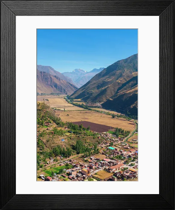 Framed Print : Town of Taray, Taray District, Sacred Valley, Calca Province, Cusco Region, Peru Framed Print : Town of Taray, Taray District, Sacred Valley, Calca Province, Cusco Region, Peru