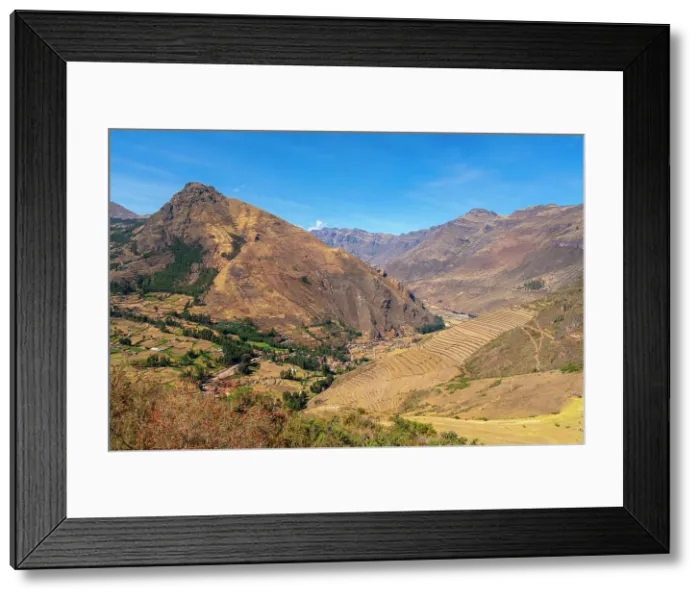 Framed Print : Terraces at Pisaq, UNESCO, Pisaq, Sacred Valley, Urubamba Province, Cusco Region, Peru Framed Print : Terraces at Pisaq, UNESCO, Pisaq, Sacred Valley, Urubamba Province, Cusco Region, Peru