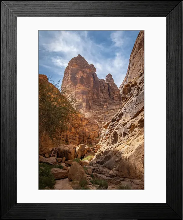 Framed Print : Jabal Ikmah, Al-Ula, Medina Province, Saudi Arabia Framed Print : Jabal Ikmah, Al-Ula, Medina Province, Saudi Arabia