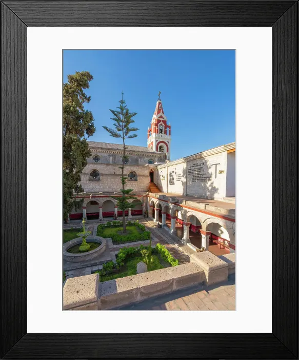 Framed Print : Monasterio y Museo de la Recoleta, UNESCO, Arequipa, Arequipa Province, Arequipa Region, Peru Framed Print : Monasterio y Museo de la Recoleta, UNESCO, Arequipa, Arequipa Province, Arequipa Region, Peru
