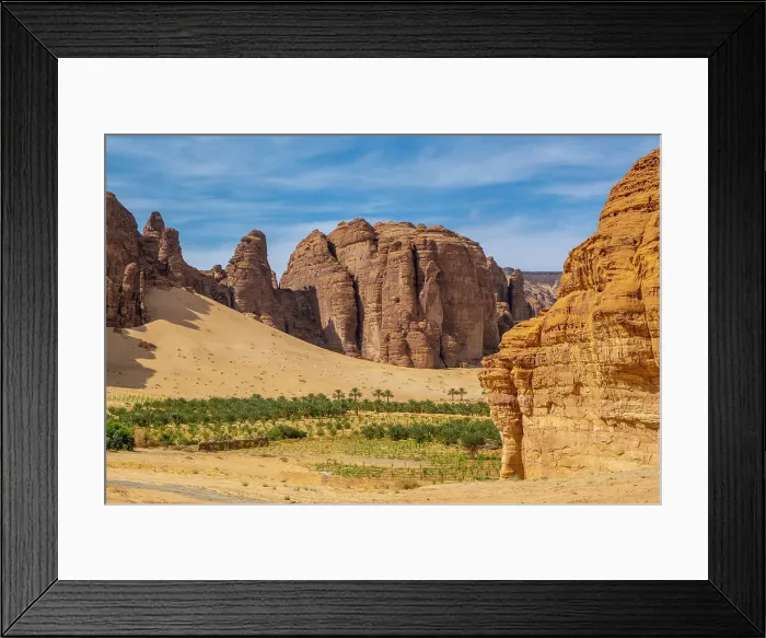 Framed Print : Al-Ula, Medina Province, Saudi Arabia Framed Print : Al-Ula, Medina Province, Saudi Arabia