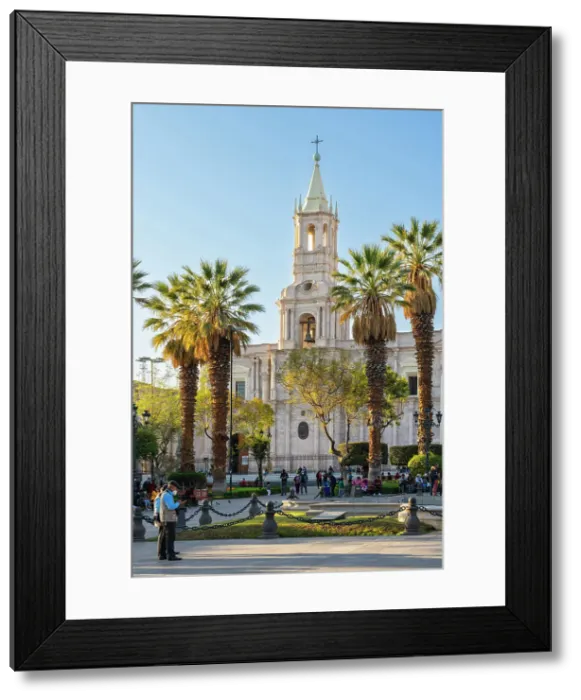 Framed Print : Plaza de Armas and Basilica Cathedral of Arequipa, UNESCO, Arequipa, Arequipa Province, Arequipa Region, Peru Framed Print : Plaza de Armas and Basilica Cathedral of Arequipa, UNESCO, Arequipa, Arequipa Province, Arequipa Region, Peru