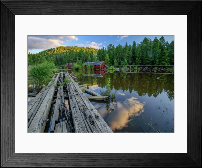 Framed Print : USA, Rockies, Montana, Kirkville Ghost Town near Philipsburg Framed Print : USA, Rockies, Montana, Kirkville Ghost Town near Philipsburg