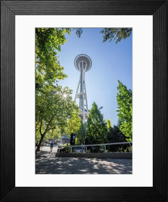 Framed Print : The iconic Space Needle, Seattle, Washington, USA Framed Print : The iconic Space Needle, Seattle, Washington, USA