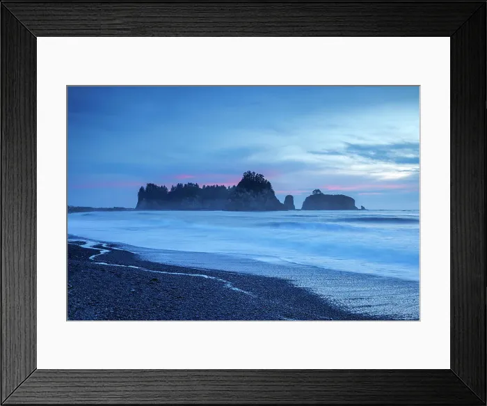 Framed Print : Beautiful beach at Olympic National Park, Washington, USA Framed Print : Beautiful beach at Olympic National Park, Washington, USA