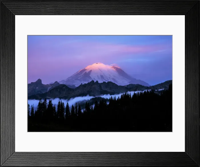 Framed Print : Mount Rainier, Mount Rainier National Park, Washington, USA Framed Print : Mount Rainier, Mount Rainier National Park, Washington, USA