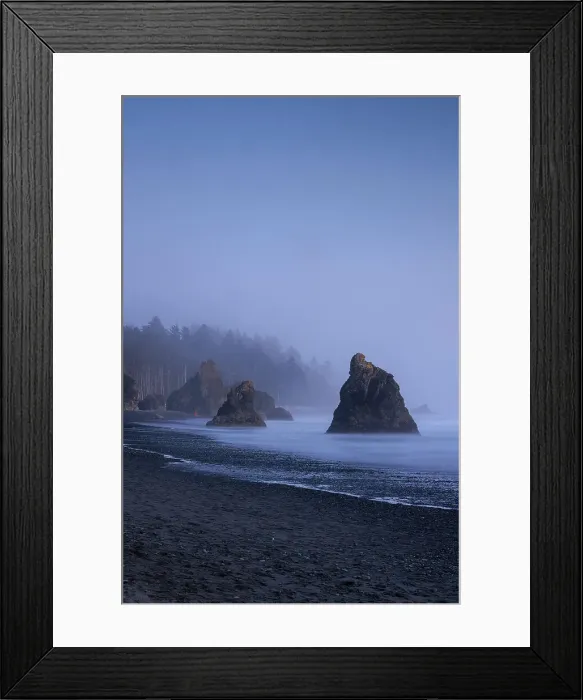 Framed Print : Sea stacks at Ruby beach, Olympic National Park, Washington, USA Framed Print : Sea stacks at Ruby beach, Olympic National Park, Washington, USA