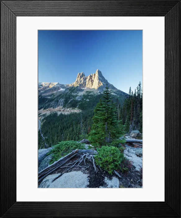 Framed Print : Liberty Bell Mountain, Washington Pass, North Cascades National Park, Washington, USA Framed Print : Liberty Bell Mountain, Washington Pass, North Cascades National Park, Washington, USA