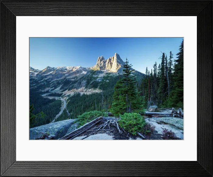 Framed Print : Liberty Bell Mountain, Washington Pass, North Cascades National Park, Washington, USA Framed Print : Liberty Bell Mountain, Washington Pass, North Cascades National Park, Washington, USA