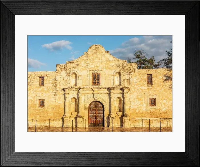 Framed Print : The Alamo, San Antonio, Texas, USA