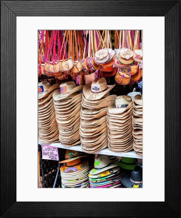 Framed Print : Market Square, San Antonio, Texas, USA