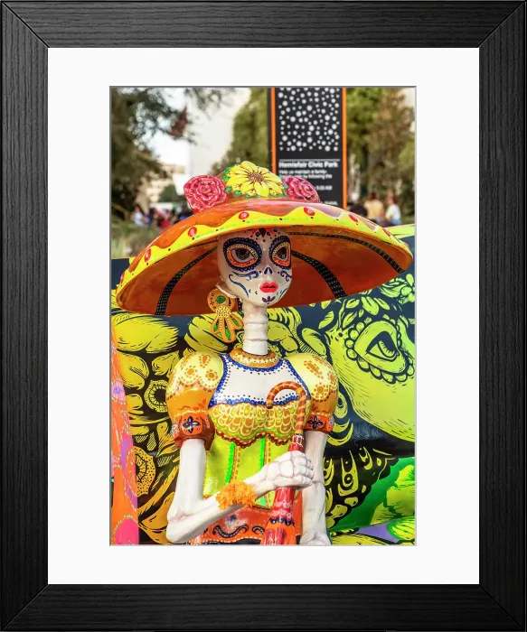 Framed Print : Day of the Dead Festival, San Antonio, Texas, USA