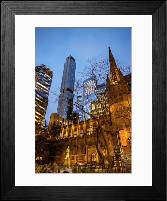 Framed Print : Trinity Church, Manhattan, New York, United States of America Framed Print : Trinity Church, Manhattan, New York, United States of America