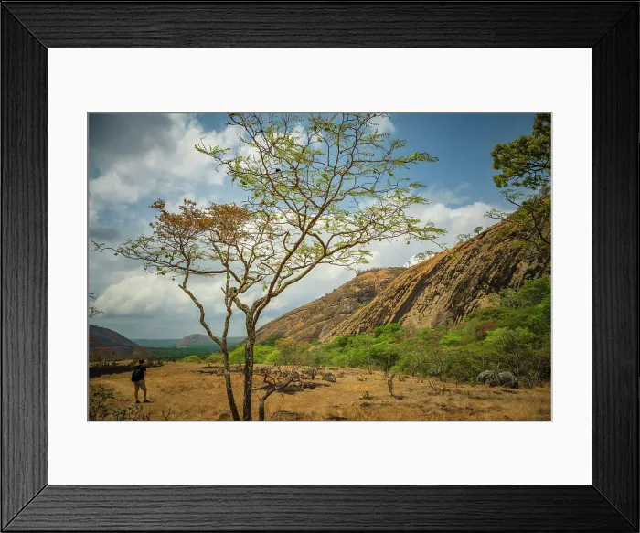 Framed Print : Africa, Zambia, Northern Zambia, Mutinondo Wilderness. On a hike in the rocky landscape of the natural area Framed Print : Africa, Zambia, Northern Zambia, Mutinondo Wilderness. On a hike in the rocky landscape of the natural area