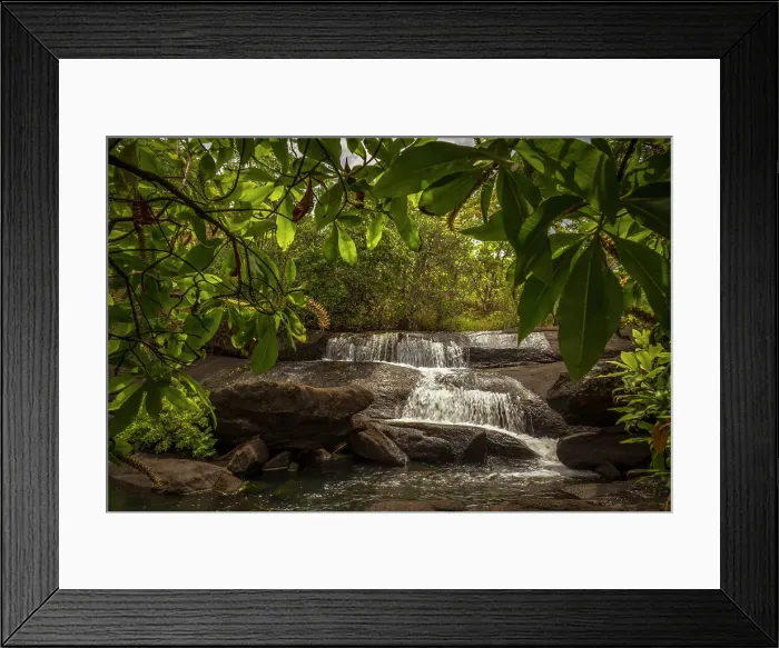 Framed Print : Africa, Zambia, Northern Zambia, Mutinondo Wilderness. One of the waterfalls of the river in the naturalistic area Framed Print : Africa, Zambia, Northern Zambia, Mutinondo Wilderness. One of the waterfalls of the river in the naturalistic area