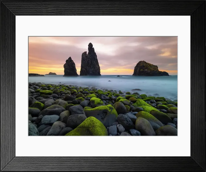 Framed Print : Praia da Ribeira da Janela, Porto Moniz, Madeira Island, Portugal Framed Print : Praia da Ribeira da Janela, Porto Moniz, Madeira Island, Portugal