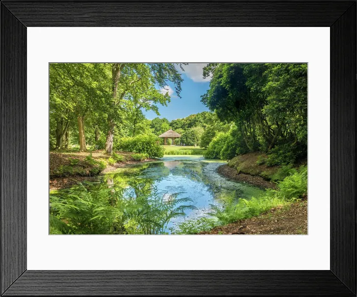 Framed Print : Friendship Temple in Luetetsburg Castle Park, East Frisia, Lower Saxony, Germany Framed Print : Friendship Temple in Luetetsburg Castle Park, East Frisia, Lower Saxony, Germany