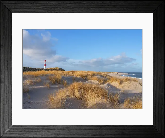 Framed Print : Lighthouse List East, Ellenbogen area, Sylt Island, North Frisian Islands, Schleswig Holstein, Germany Framed Print : Lighthouse List East, Ellenbogen area, Sylt Island, North Frisian Islands, Schleswig Holstein, Germany