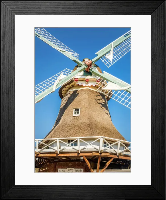 Framed Print : Historic island mill Norderney from 1862, East Frisian Islands, East Frisia, Lower Saxony, Germany Framed Print : Historic island mill Norderney from 1862, East Frisian Islands, East Frisia, Lower Saxony, Germany