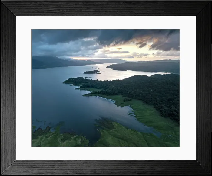 Framed Print : Lake Arenal at sunset, Guanacaste Province, Costa Rica, Central America Framed Print : Lake Arenal at sunset, Guanacaste Province, Costa Rica, Central America