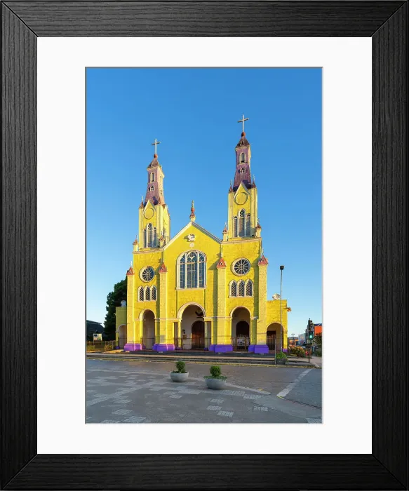 Framed Print : Iglesia de San Francisco Church at sunrise, Castro, UNESCO, Chiloe Island, Chiloe Province, Los Lagos Region, Chile Framed Print : Iglesia de San Francisco Church at sunrise, Castro, UNESCO, Chiloe Island, Chiloe Province, Los Lagos Region, Chile