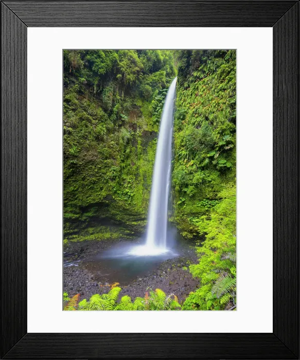 Framed Print : Las Cascadas waterfall on Blanco River, Puerto Octay, Osorno Province, Los Lagos Region, Chile Framed Print : Las Cascadas waterfall on Blanco River, Puerto Octay, Osorno Province, Los Lagos Region, Chile
