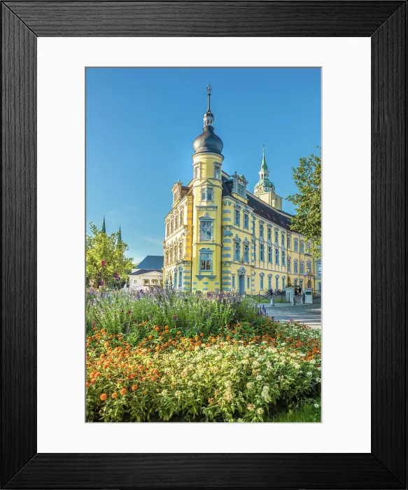 Framed Print : Oldenburg Castle, Oldenburger Land, Lower Saxony, Germany Framed Print : Oldenburg Castle, Oldenburger Land, Lower Saxony, Germany
