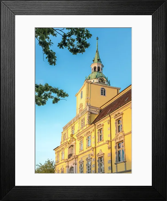 Framed Print : Oldenburg Castle in the evening light, Oldenburger Land, Lower Saxony, Germany Framed Print : Oldenburg Castle in the evening light, Oldenburger Land, Lower Saxony, Germany