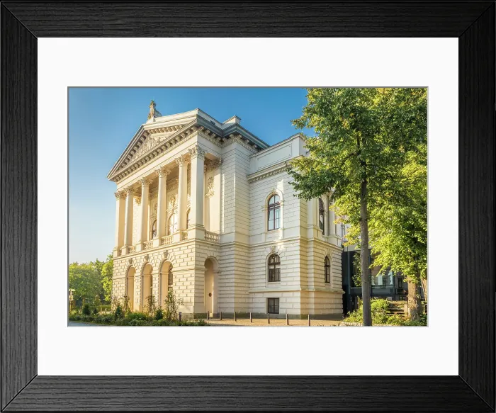 Framed Print : Oldenburgisches Staatstheater, Oldenburg, Oldenburger Land, Lower Saxony, Germany Framed Print : Oldenburgisches Staatstheater, Oldenburg, Oldenburger Land, Lower Saxony, Germany