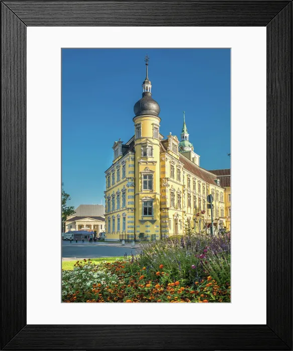 Framed Print : Oldenburg Castle, Oldenburger Land, Lower Saxony, Germany Framed Print : Oldenburg Castle, Oldenburger Land, Lower Saxony, Germany