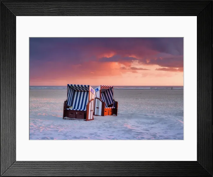 Framed Print : Dune at Beach, Norderney Island, North Sea, Ost Frisia, NP Wadden Sea, Germany, Europe