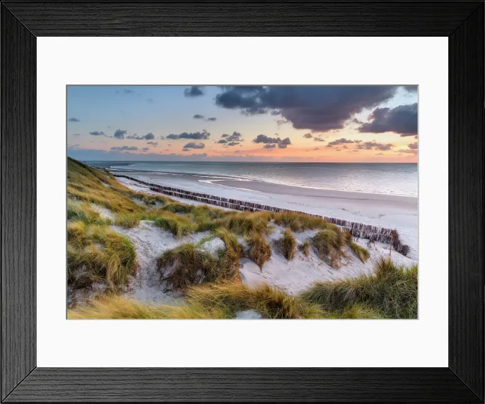 Framed Print : Dunes at National Park Schleswig-Holsteinisches Wattenmeer, Amrum island, North Sea, North Friesland, Germany, Europe Framed Print : Dunes at National Park Schleswig-Holsteinisches Wattenmeer, Amrum island, North Sea, North Friesland, Germany, Europe