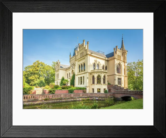 Framed Print : Evenburg Castle near Leer, East Frisia, Lower Saxony, Germany Framed Print : Evenburg Castle near Leer, East Frisia, Lower Saxony, Germany