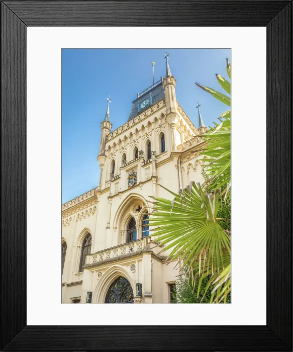Framed Print : Evenburg Castle near Leer, East Frisia, Lower Saxony, Germany Framed Print : Evenburg Castle near Leer, East Frisia, Lower Saxony, Germany